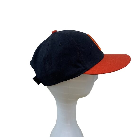 Baltimore Orioles Black & Orange Adjustable Baseball Cap Embroidered Logo - Picture 2 of 10